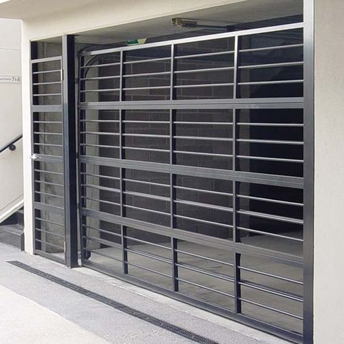 Aluminium Bar Grille Garage Doors | Specialty Doors