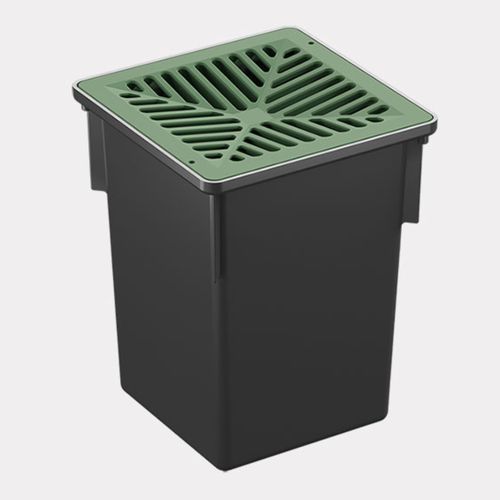 Series 250 Pit with Green Aluminium Concave Grate
