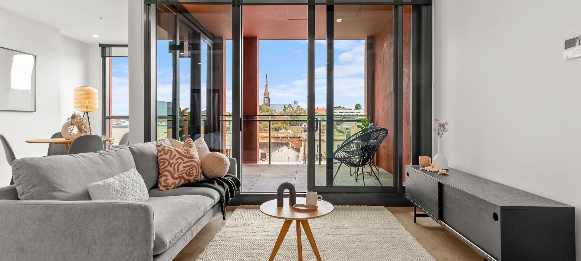 Beautiful view of Richmond Modern Apartments With City Views
