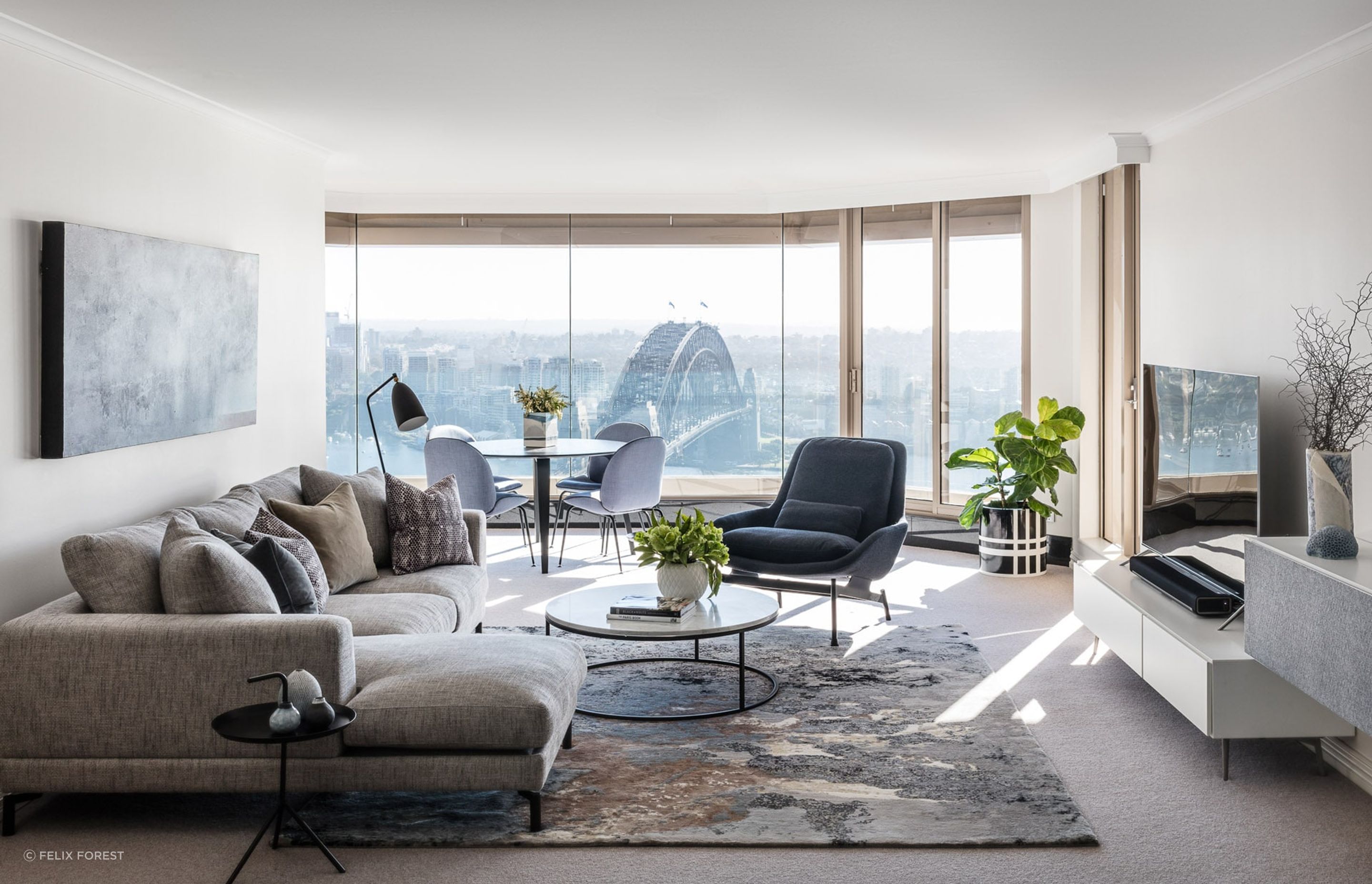 Quay West Penthouse by Ioanna Lennox Interiors | ArchiPro AU - West High Style Minimalist Penthouse