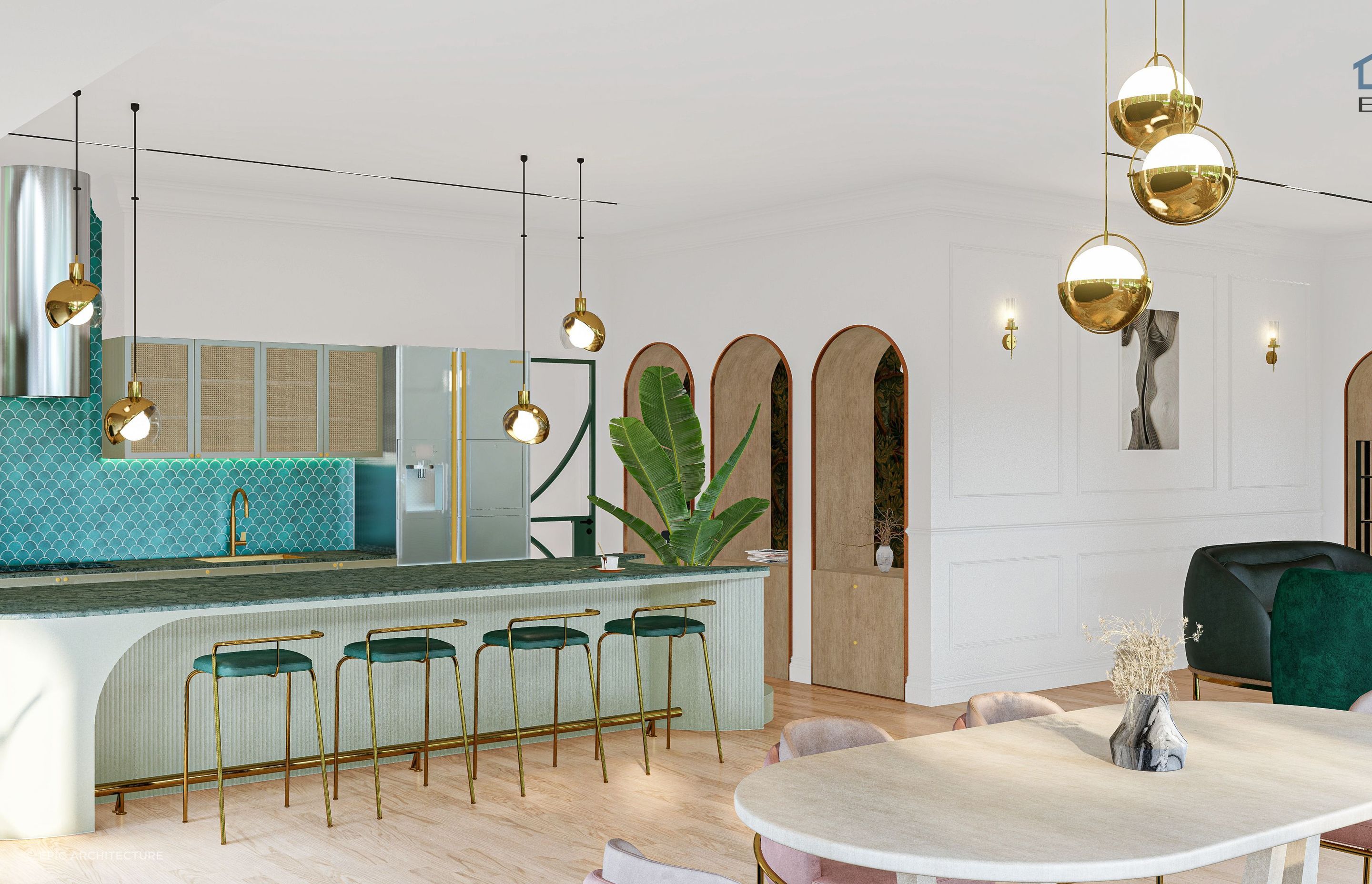 View of Art Deco Renovation by Epic Architecture | ArchiPro AU