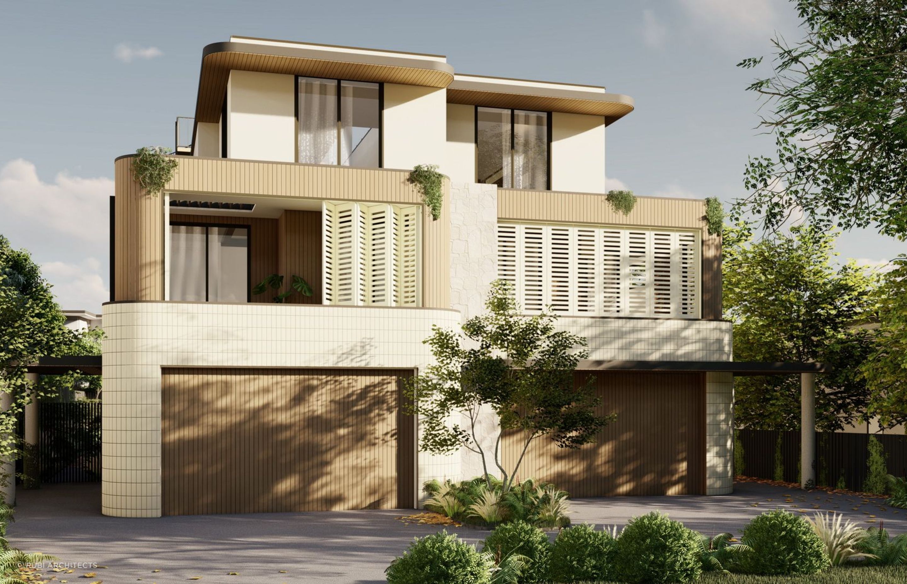 Luxury Townhouses in Ocean Grove by RUBI Architects | ArchiPro AU - Extravganza Luxury Townhouses,