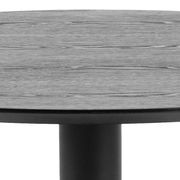 TITAN Round Dining Table 80cm - Black gallery detail image