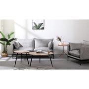 SINCLAIR 2 Seater Sofa in Grey gallery detail image