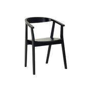 GRETA Dining Chair - Black gallery detail image