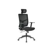 MILOS Black Mesh Office Chair gallery detail image