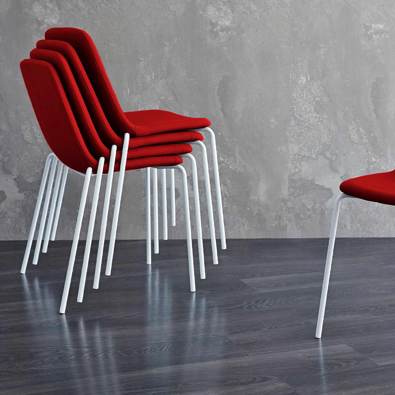 Maarten Chair - Four Metal Legs gallery detail image