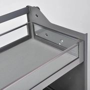 Galley Flexi Height Pull Down 2-Tier Wall Cabinet Unit - for a 900mm Cupboard gallery detail image