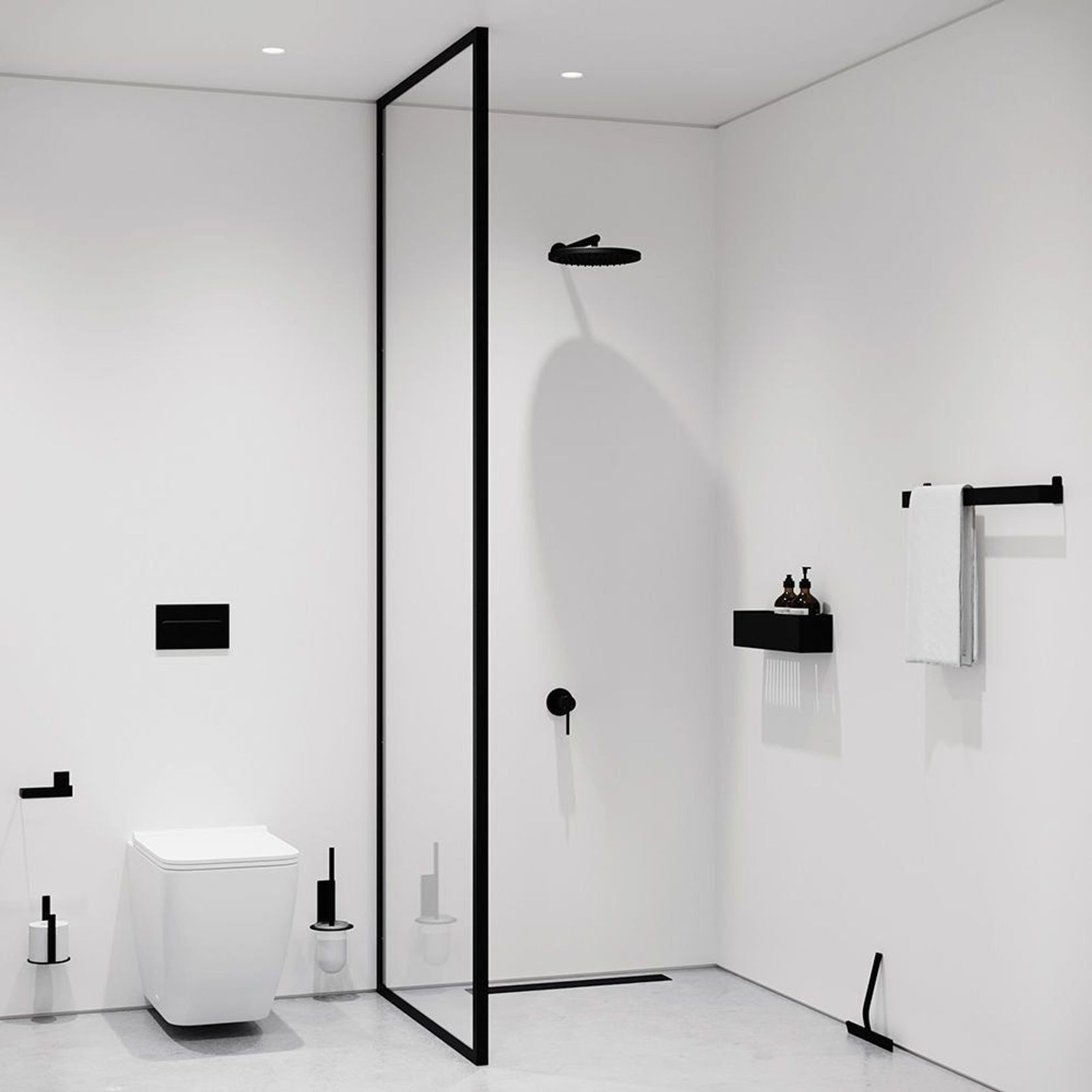 Nichba | Toilet Brush | Black gallery detail image
