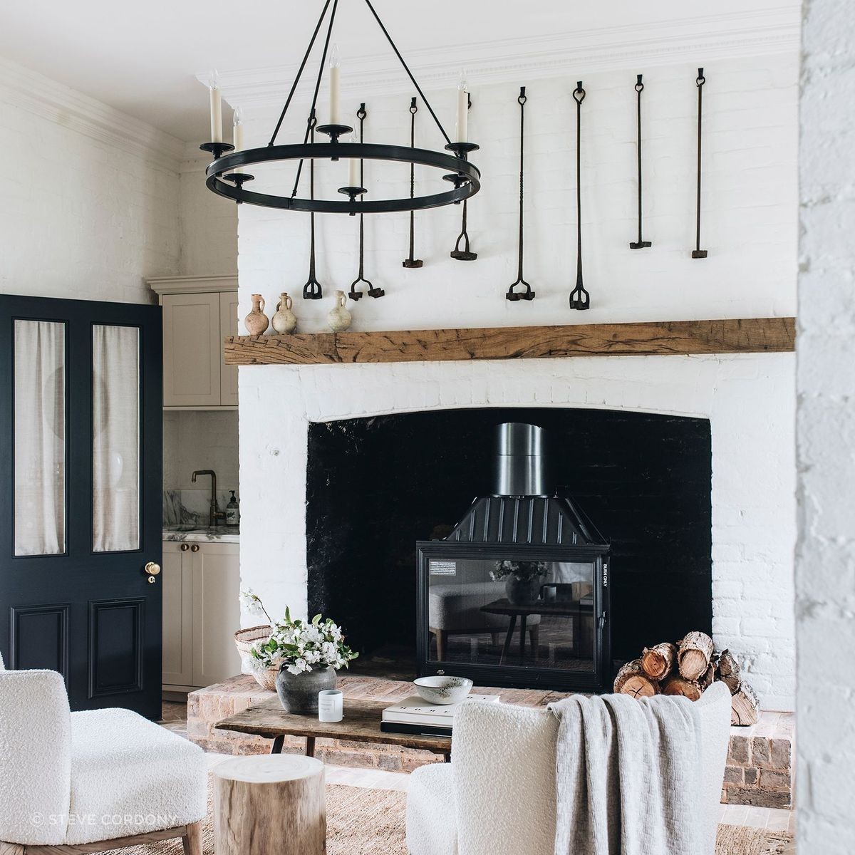 Seguin Super 9 Cheminee Fireplace - Swing Door | ArchiPro AU