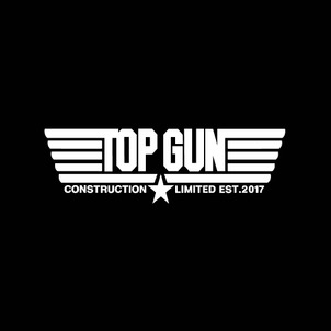 Top Gun Construction company logo