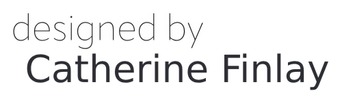 Designed by Catherine Finlay company logo