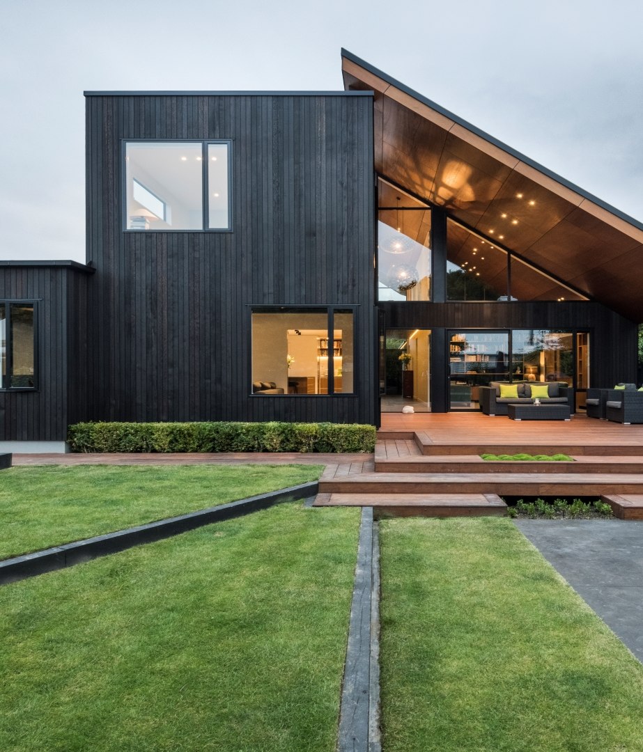 A striking sculptural Christchurch home built with extreme attention to detail