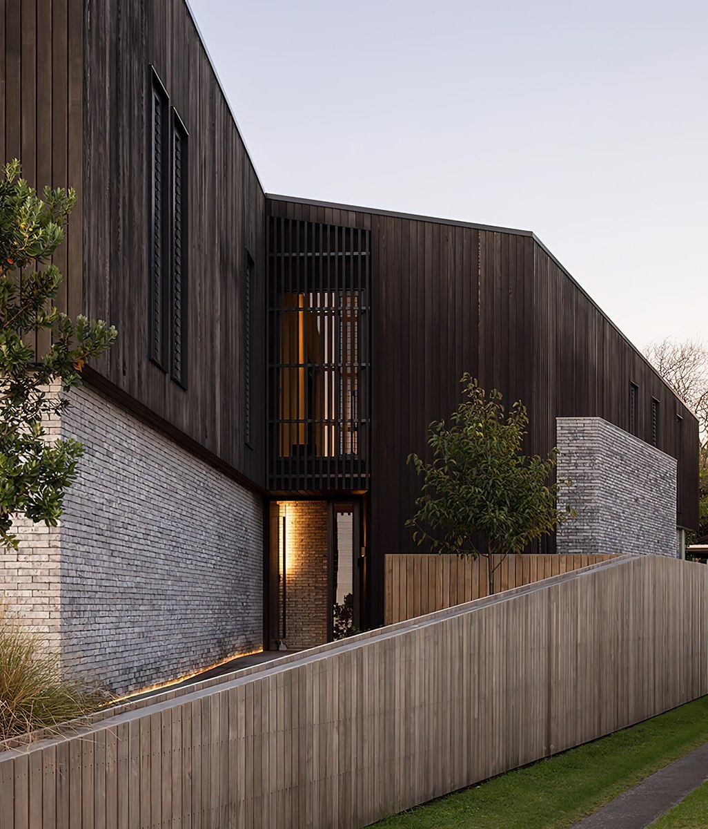 A sculptural sanctuary intertwines elements of an elegant apartment with a beachside retreat.