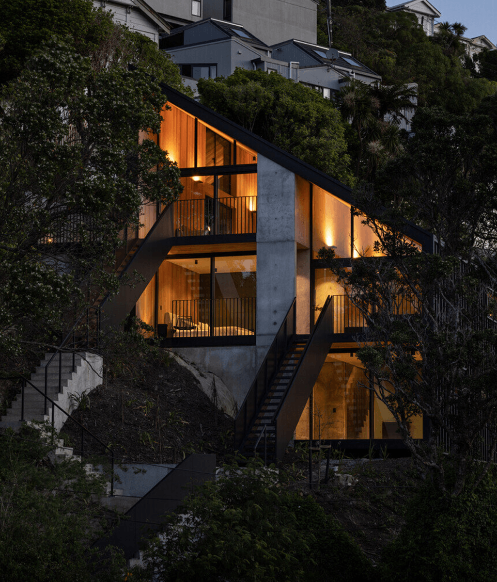 The party wall: a build featuring complex in situ concrete construction