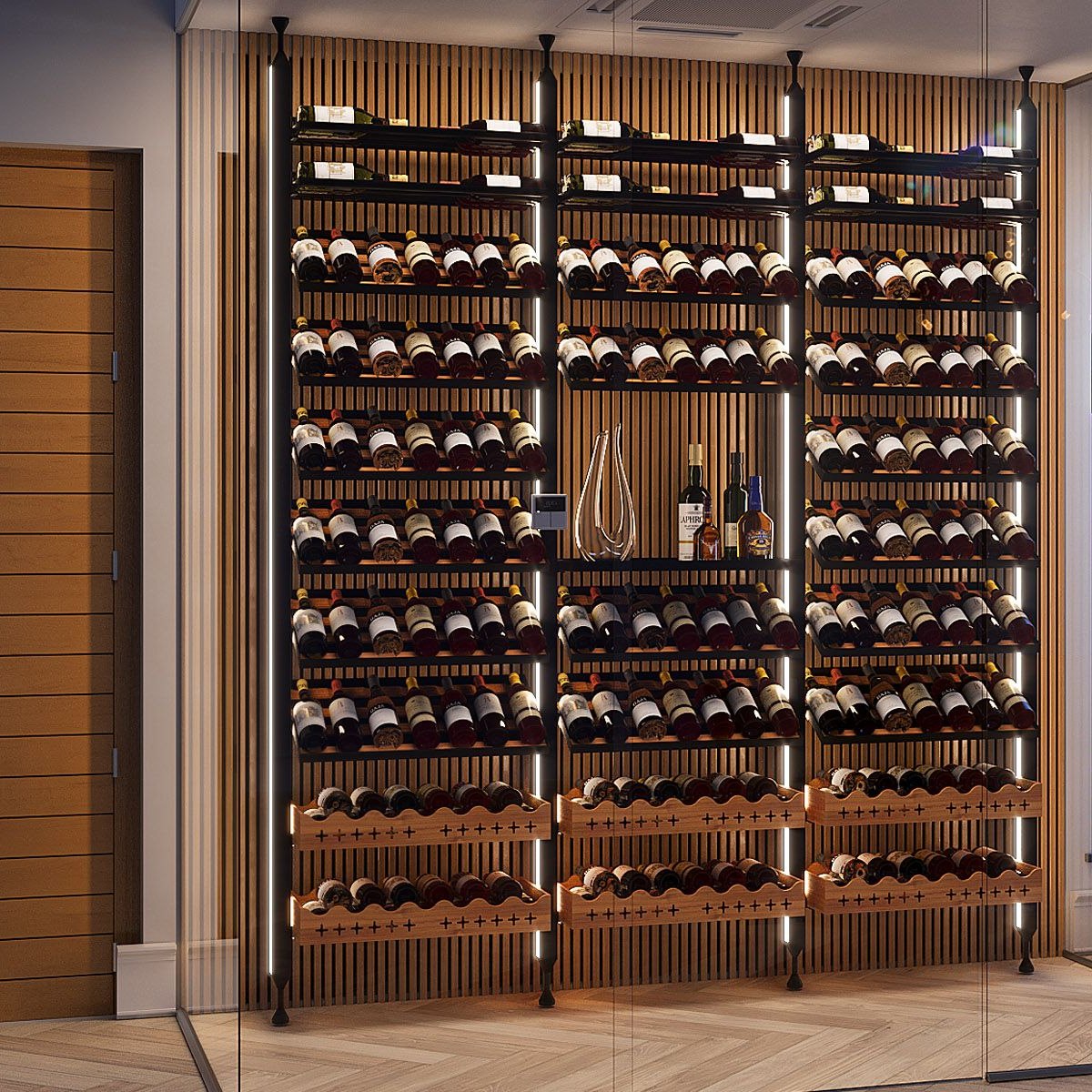Why wine storage is coming out of the cellar