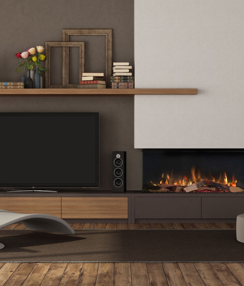 Impeccable design and technology combine in Rinnai’s new range of electric fireplaces