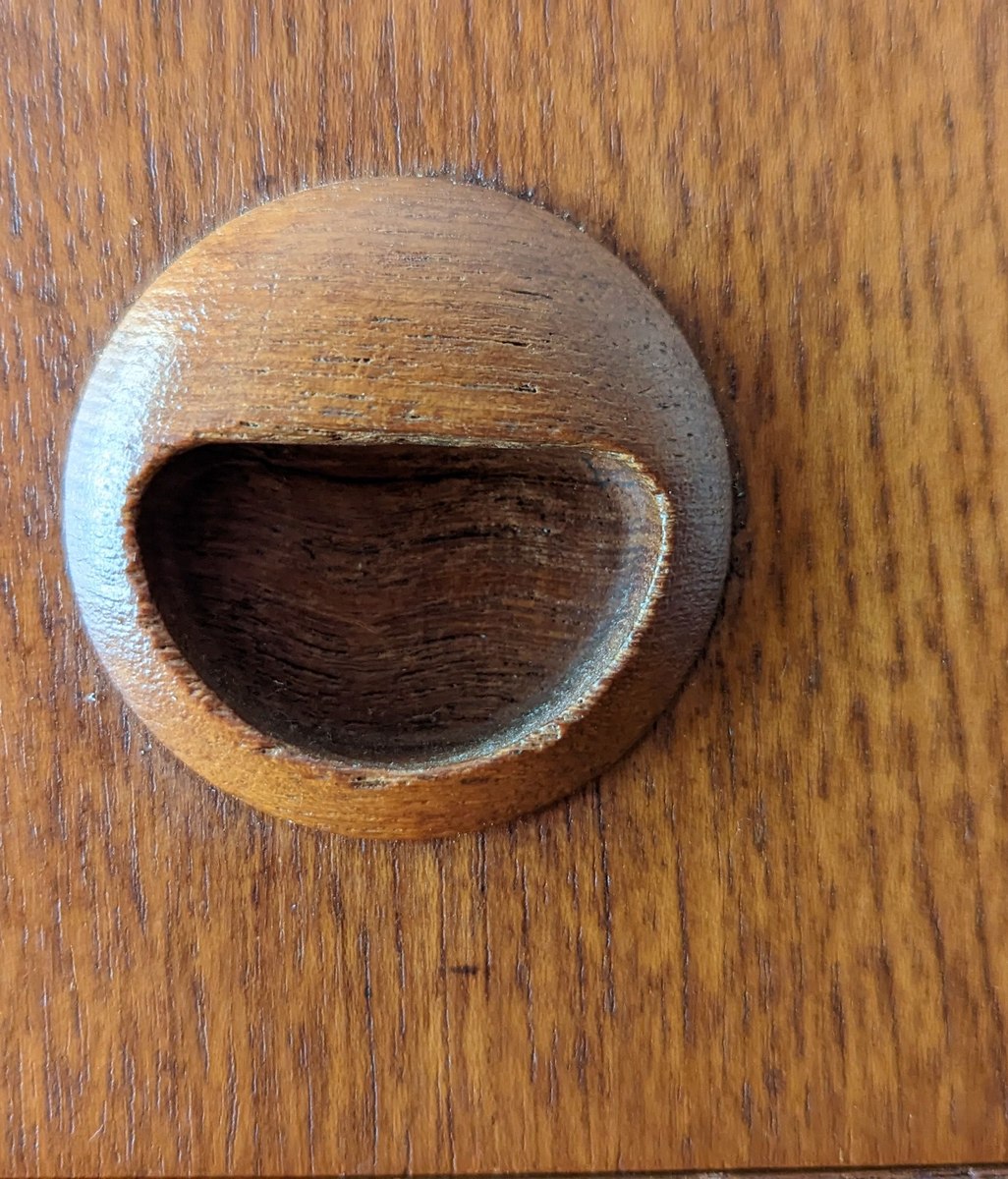 Making an inset pull with Auburn Woodturning