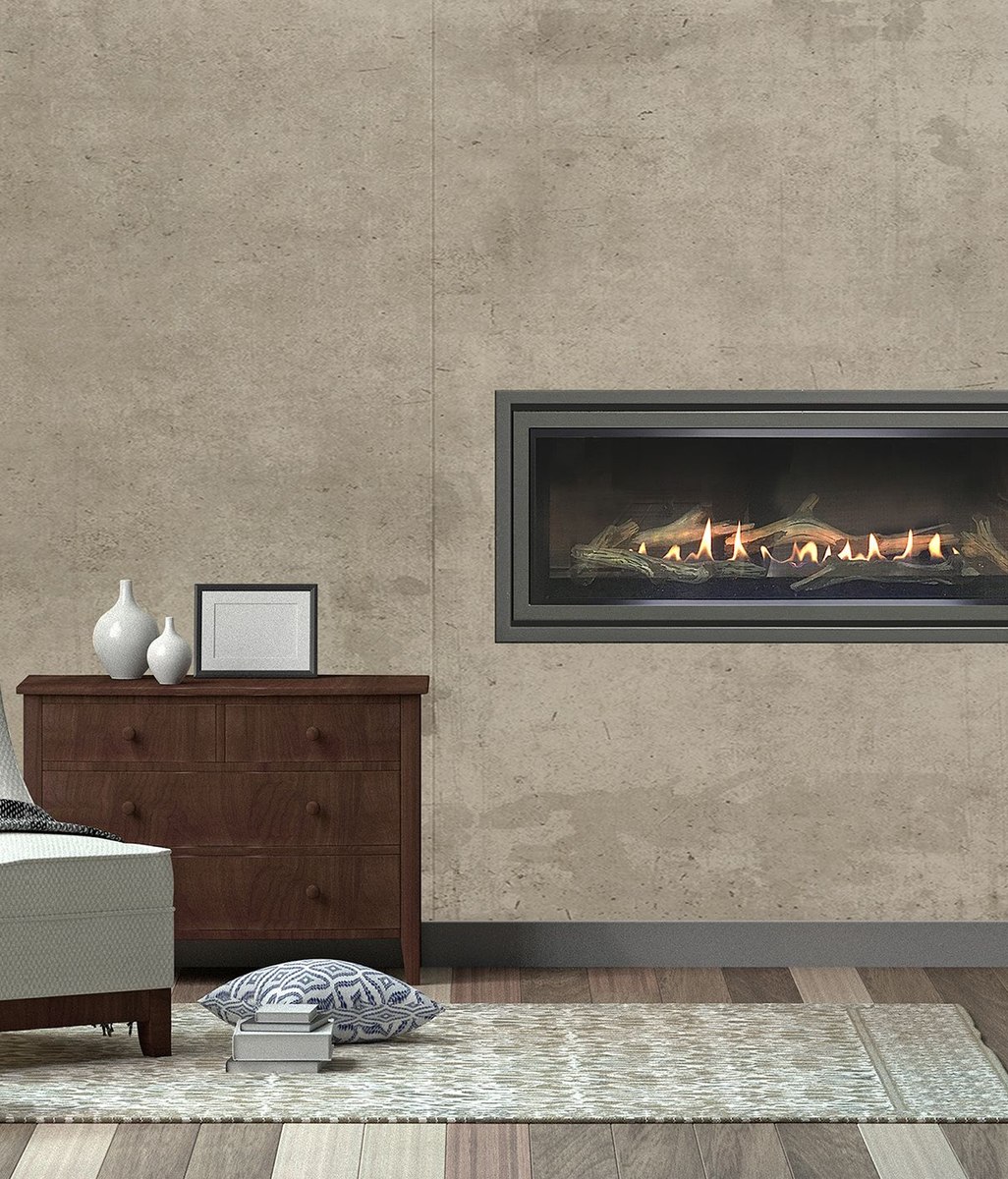 The latest in fireplaces: linear designs, efficient heating and easy installations