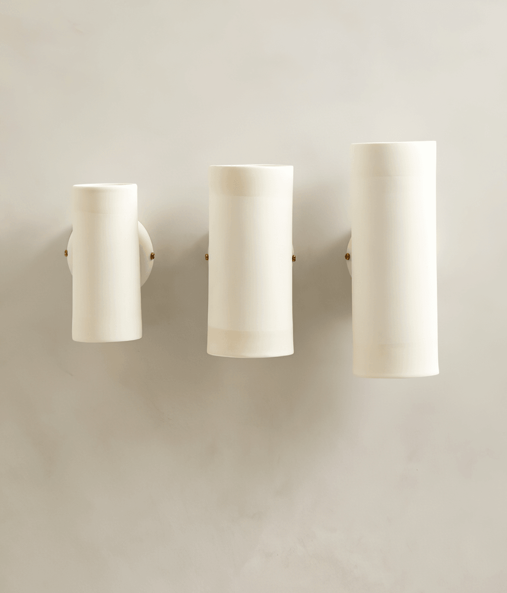 A Dreamy New Range of Porcelain Lights Casts a Timeless Glow