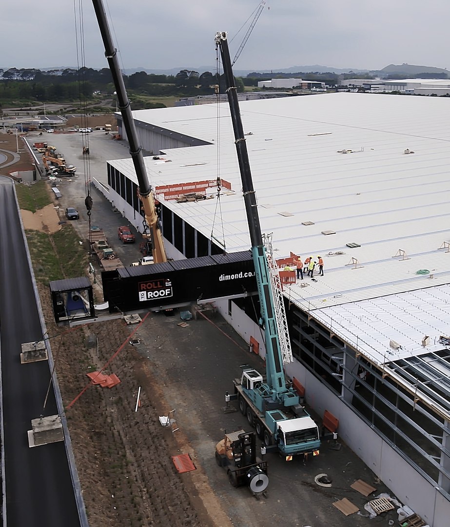 Roll to Roof: The future of large-scale industrial roof installations