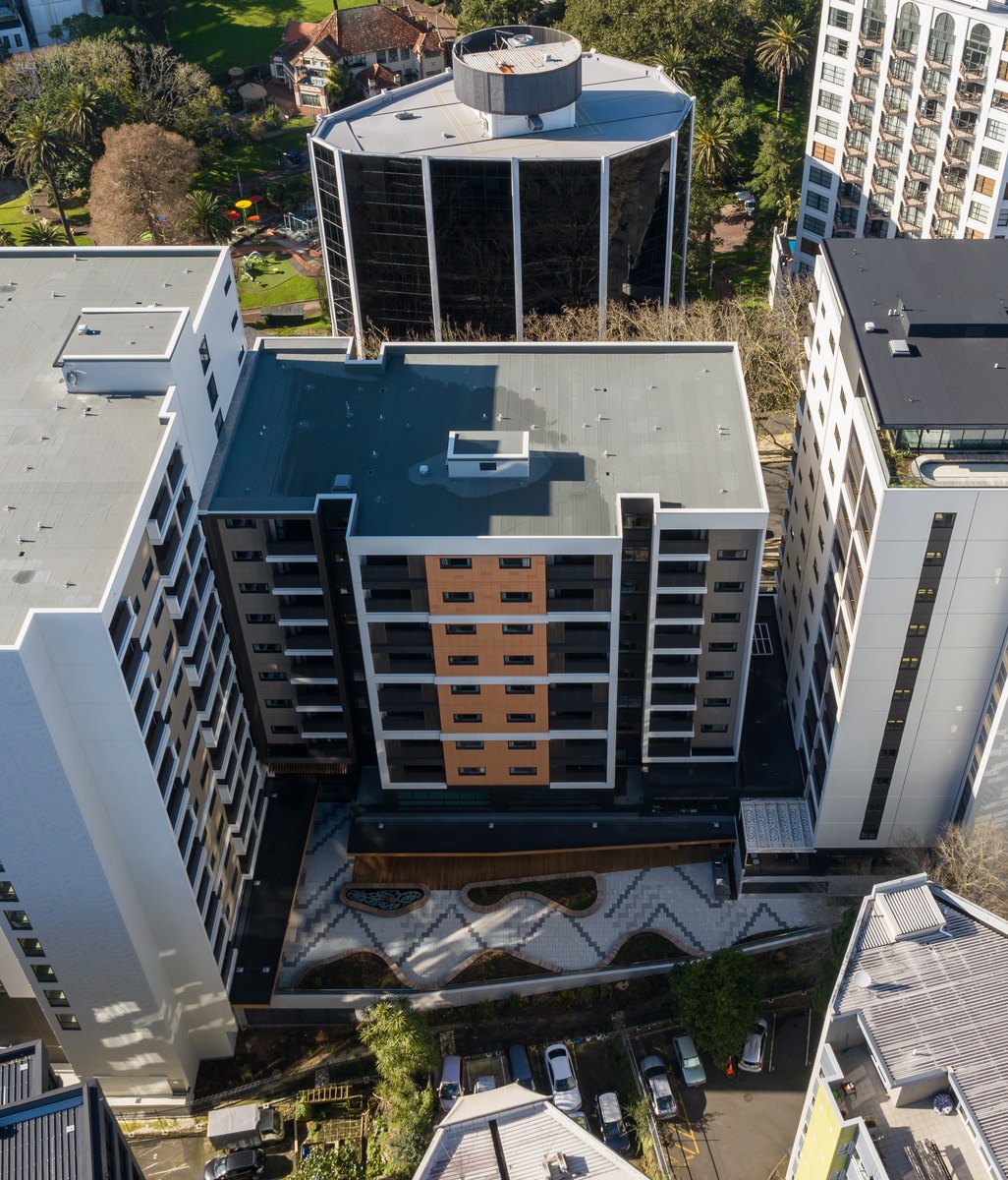 A permanent height safety solution for a central state housing development