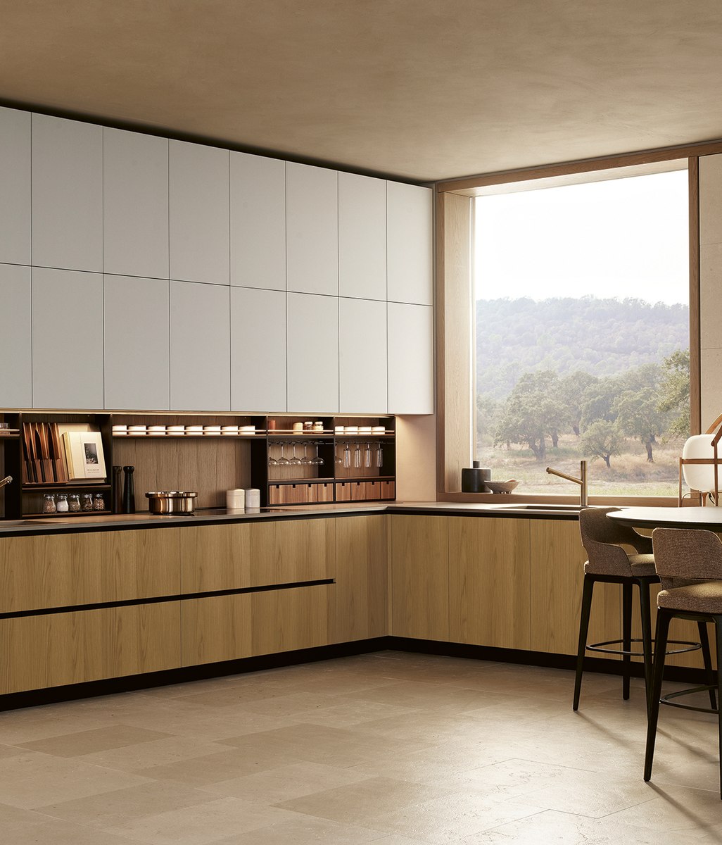 A unique approach to kitchen materiality