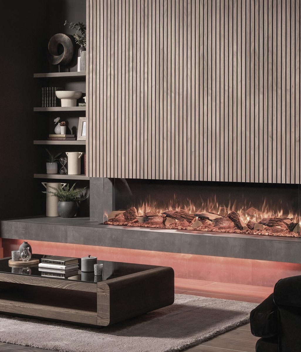 LED fireplaces: The straightforward, visually dazzling, ambiance-fuelled alternative to wood or gas