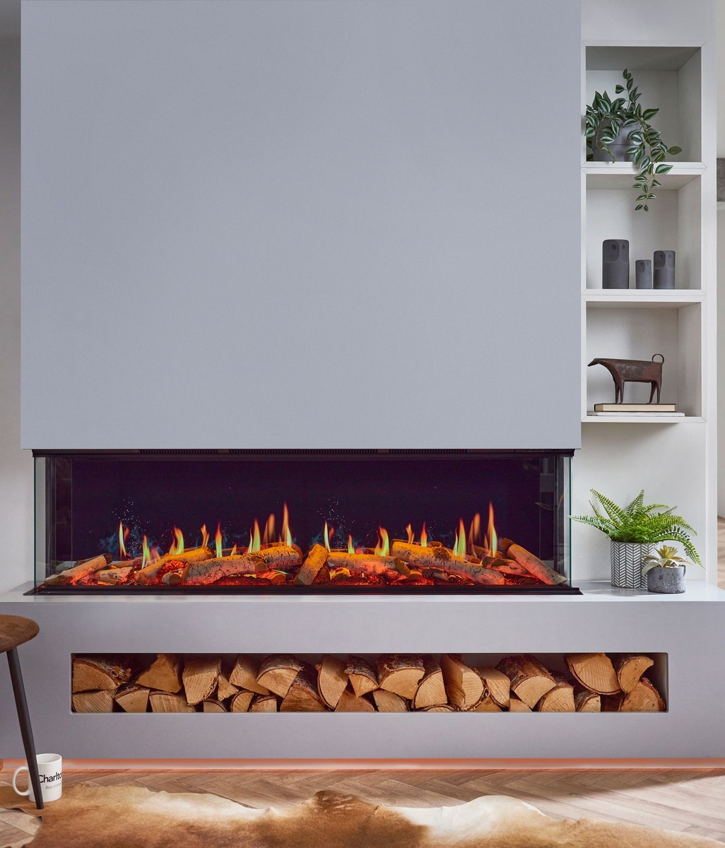 How to choose a fireplace that works in your space