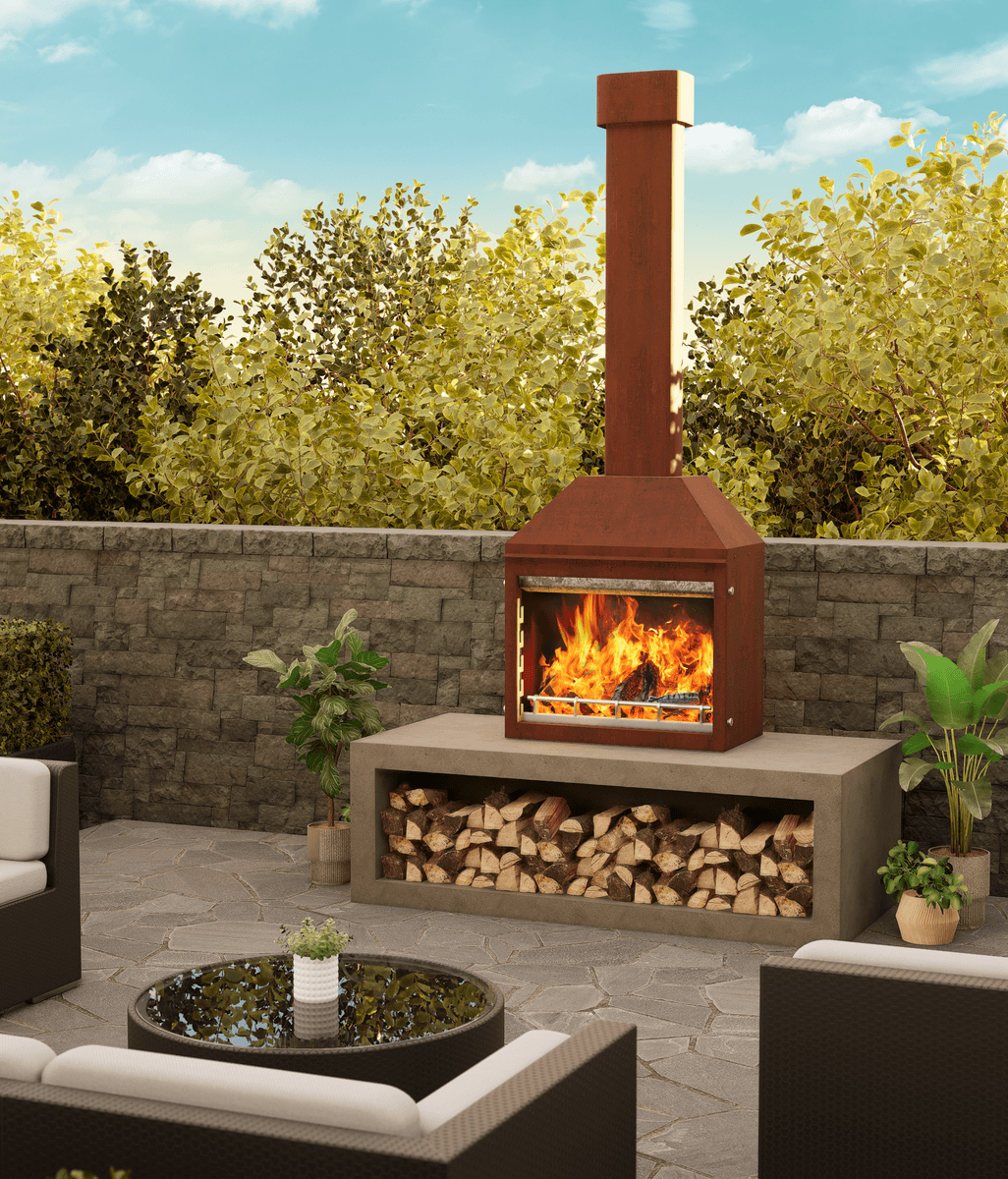 The essence of design: these wood fires redefine spaces