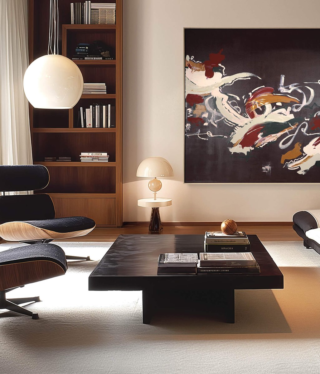 The art of abstract: how an artwork can transform a space