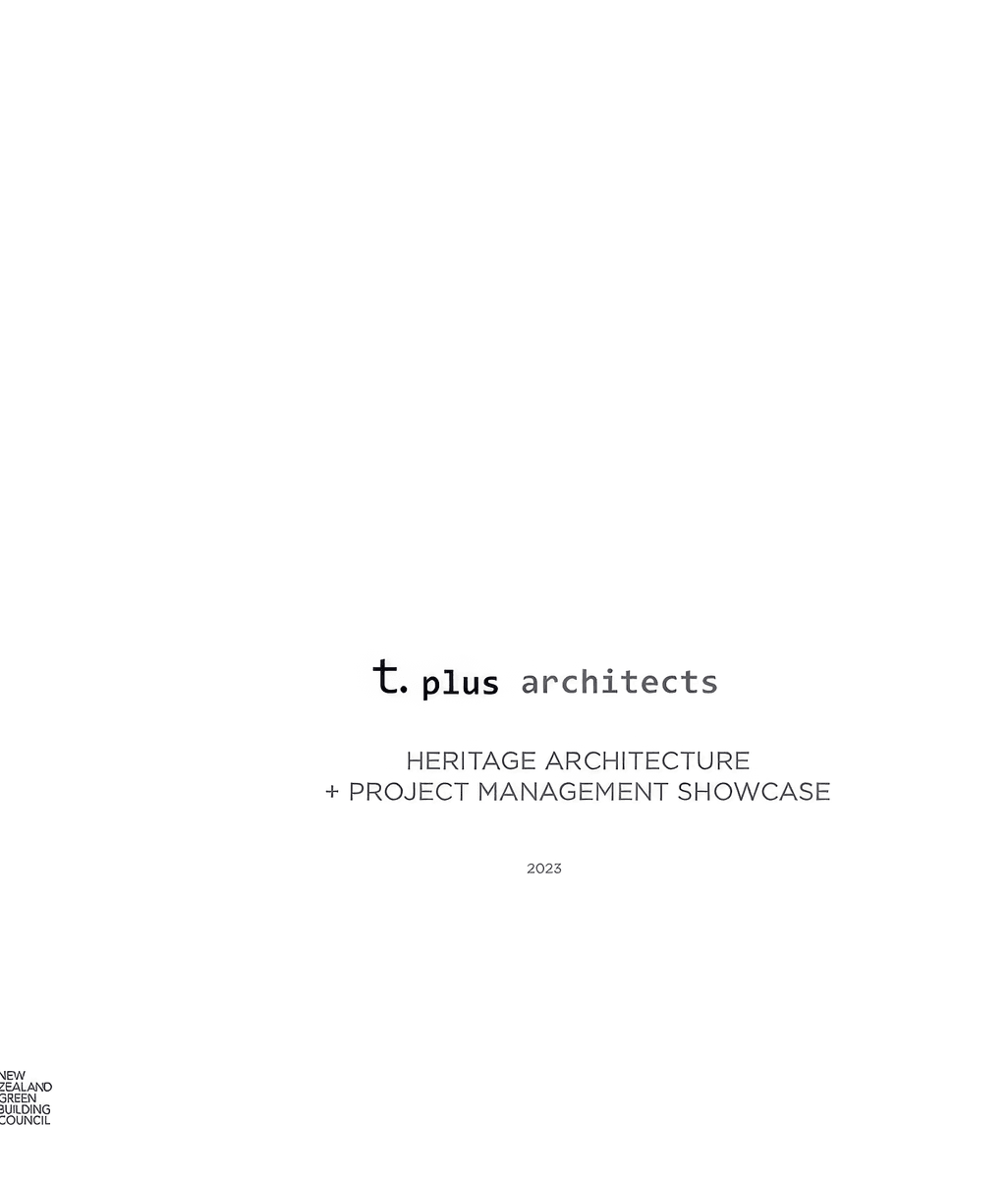Heritage Architecture + Project Management Showcase