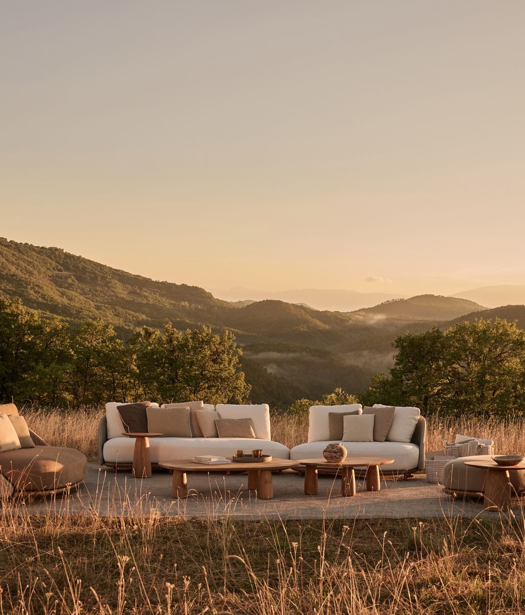 A sneak preview of the 2025 Tribu outdoor furniture collection