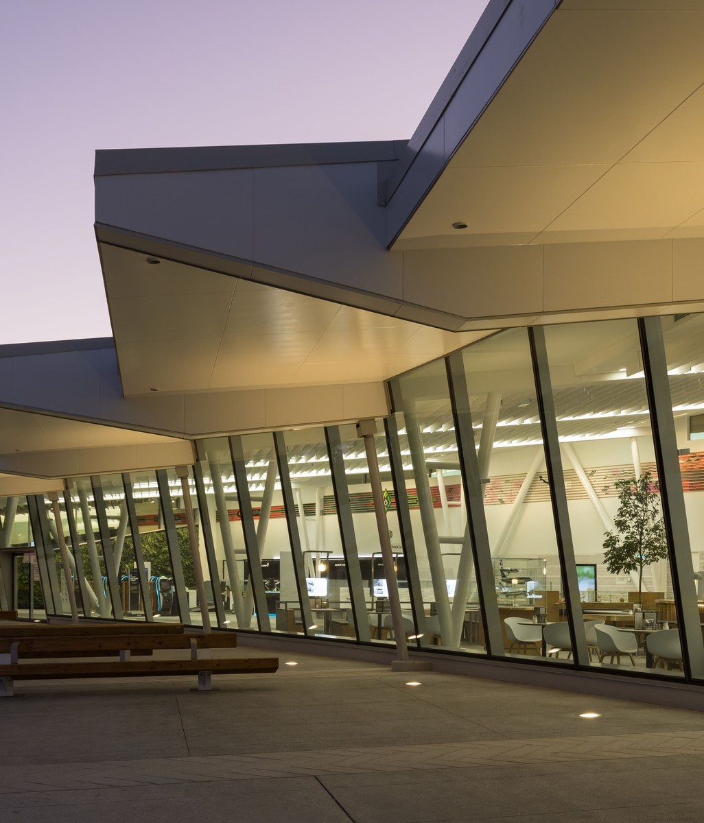 New Plymouth Airport terminal finalist for Prix Versailles architecture award