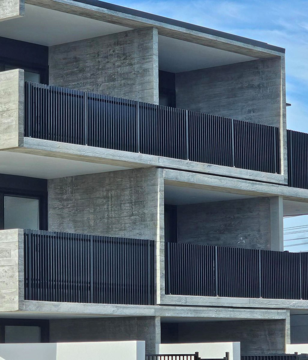 Contemporary Fin Balustrades for Stylish Townhouse Developments