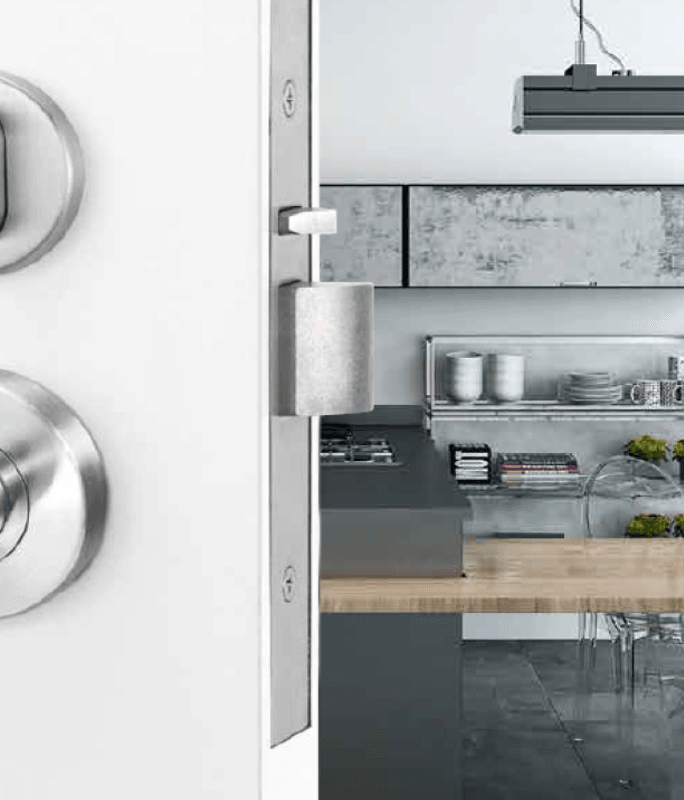 Complete door kit—an easy lock solution
