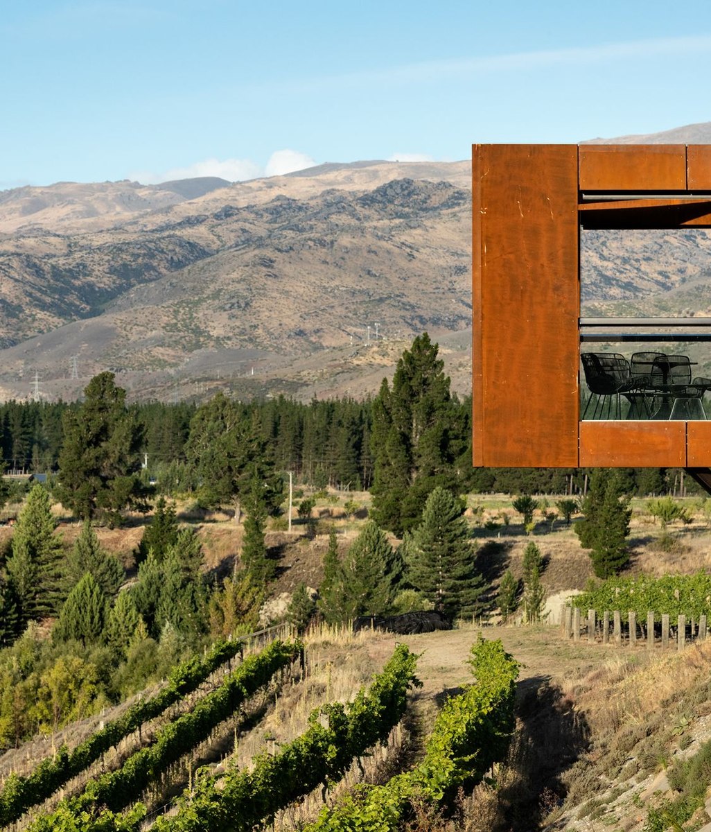 An iconic rugged and rustic Central Otago cellar door