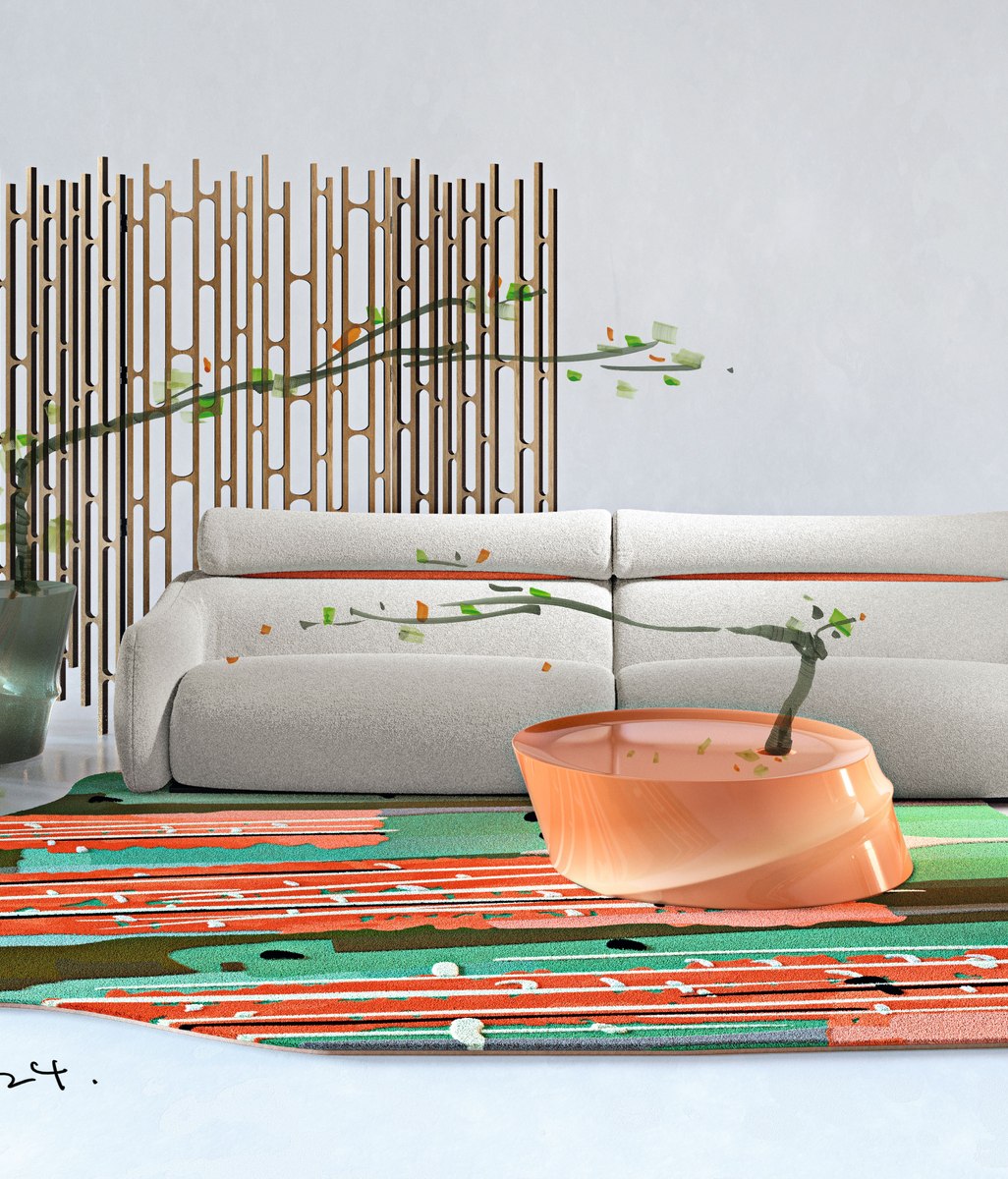 Milan 2024: Roche Bobois unveils its new collaboration
with Chinese artist and designer Jiang Qiong Er