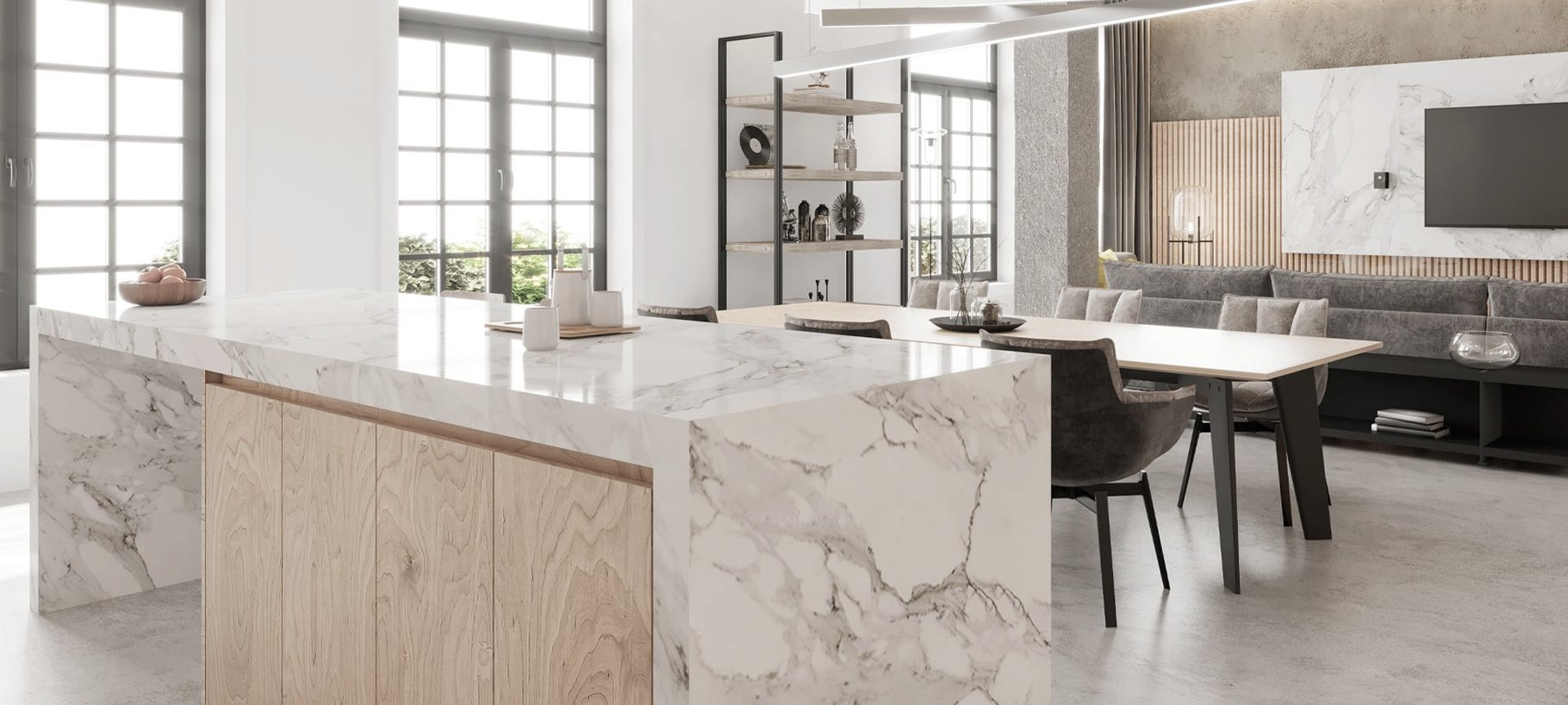 Clash of the Benchtops Natural Stone vs ManMade