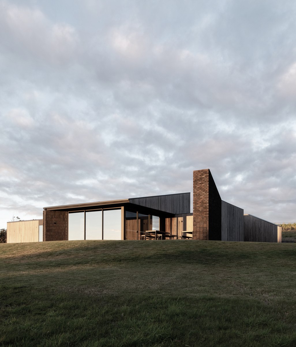 This bucolic Tasmanian cellar door delivers maximal impact with a minimal footprint