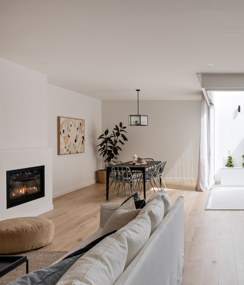Duplex Living with the Escea DF960 Fireplace