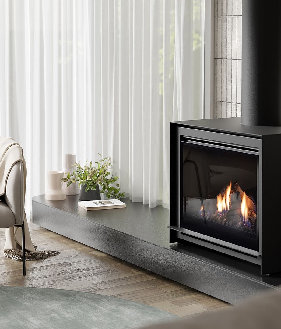 Bold Edges or Subtle Curves? Explore Escea's Modern Freestanding Gas Fireplaces