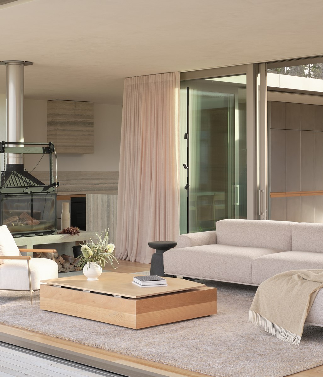 Discreet Elegance: Inside Lahood's Installation at Double Courtyard House