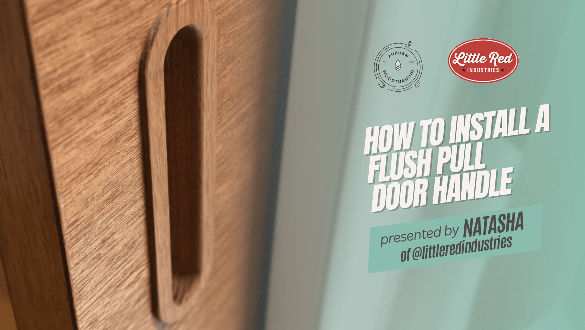 Setto DIY Guide to Installing the Setto Long Plush Pull Wooden Door Handle
