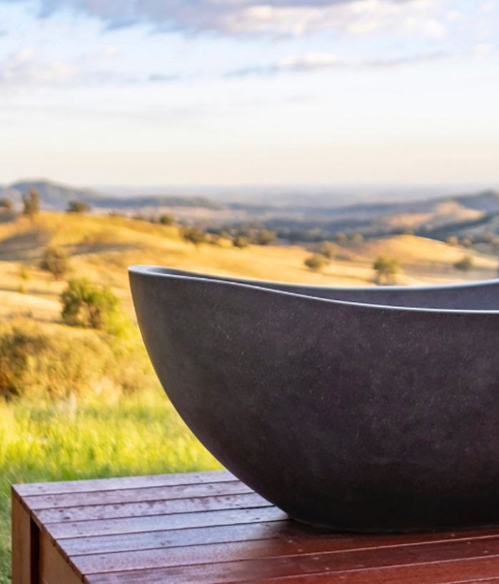 Outdoor baths