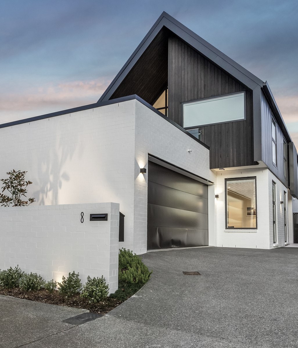 A striking five-bedroom home and pool built on an extremely tight site