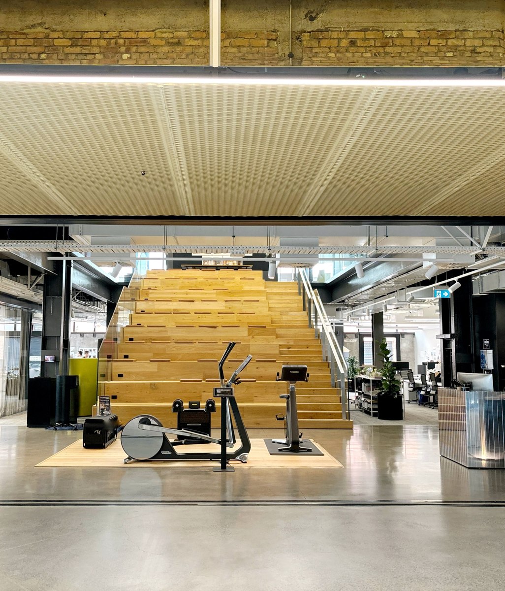 Wellness in Workplace Design: Technogym at Warren and Mahoney Architects