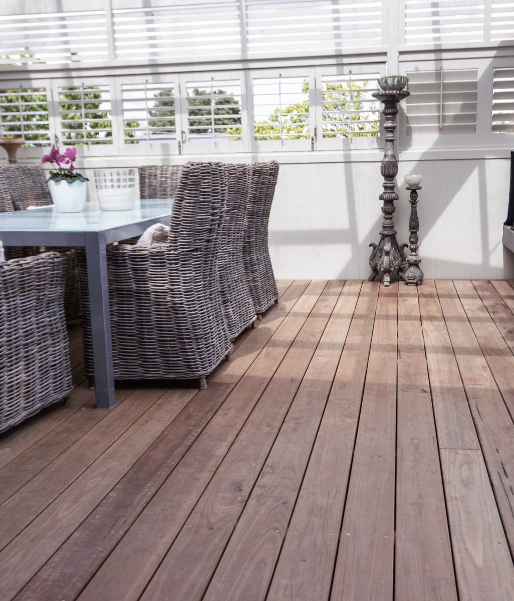 Durable Hardwood Decking Eliminates Need for Chemical Treatments