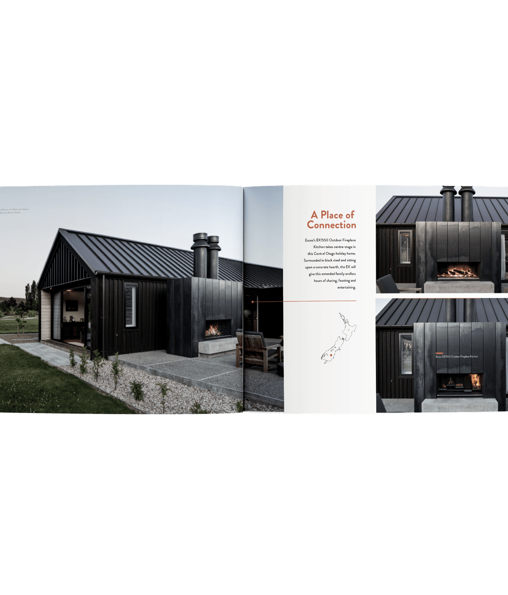 Escea Outdoor Fireplace Lookbook