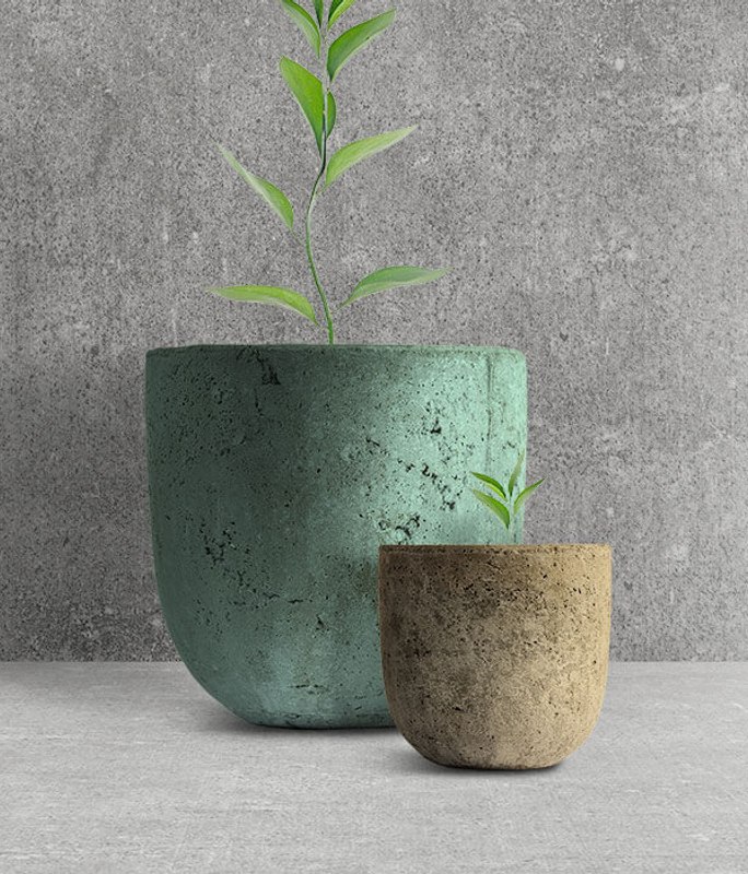 Coloured concrete that’s truly transparent